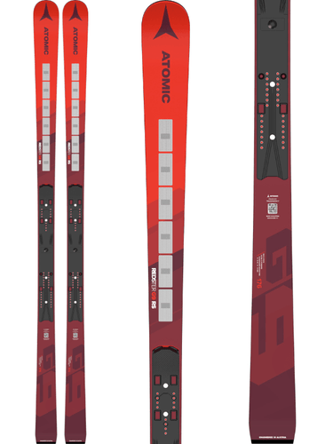 Atomic Redster FIS GS 183/24m skis- New with gently used Icon 16 Binding