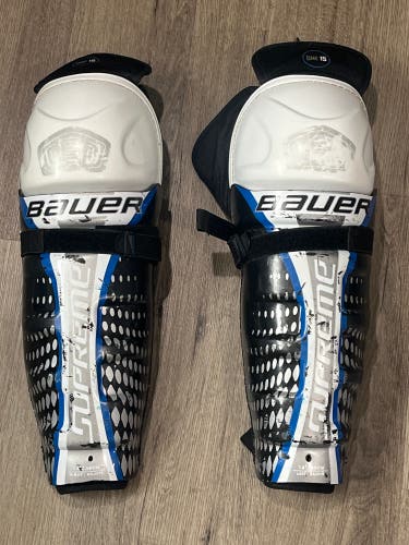 Senior Bauer Supreme 14" Shin Pads (Used)
