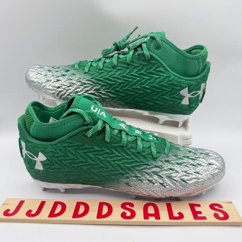 Under Armour UA Spotlight 4 MC Football Cleats Green 3027977-300 Men’s Sz 12

New