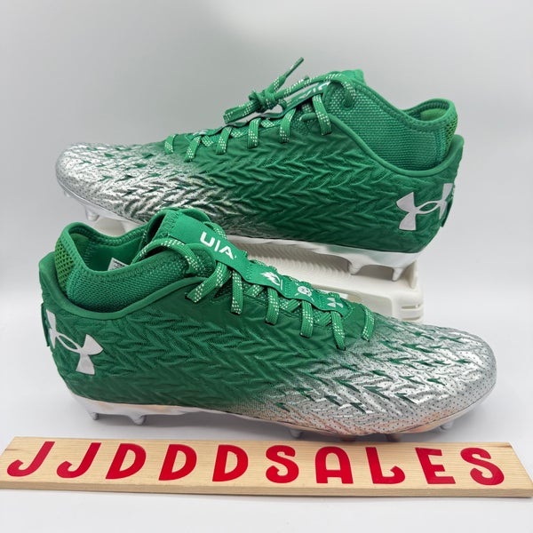 Under Armour UA Spotlight 4 MC Football Cleats Green 3027977-300 Men’s Sz 12

New
