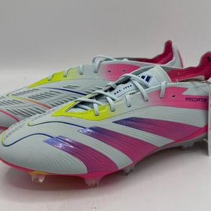 Blue Men's Size M 12.0 (W 13.0) Adidas Predator Elite FG Molded Cleats Cleats (New)