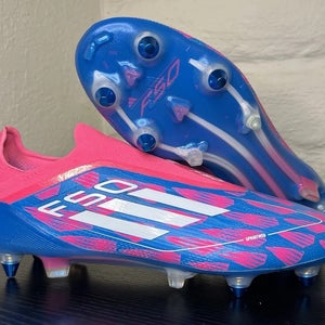 Blue Men's Size M 6.5 (W 7.5) Adidas F50 adizero Molded Cleats Cleats (New)