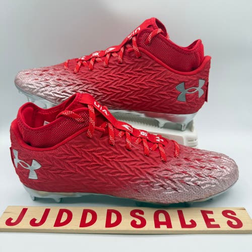 Under Armour UA Spotlight 4 MC Football Cleats Red 3027977-600 Men’s Sz 12
New Without Box