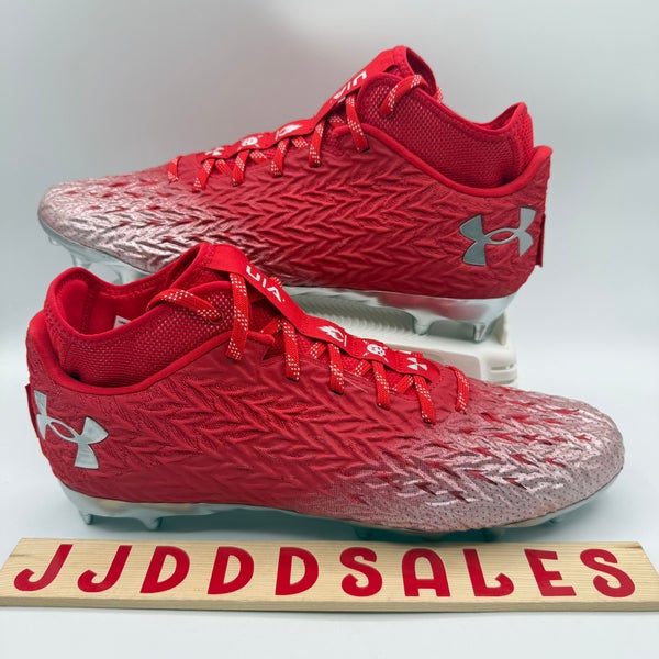 Under Armour UA Spotlight 4 MC Football Cleats Red 3027977-600 Men’s Sz 12

New Without Box