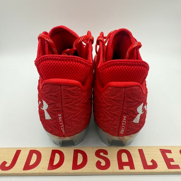 Under Armour UA Spotlight 4 MC Football Cleats Red 3027977  display picture 1