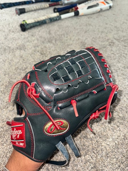 Rawlings Pro Preferred RH Pitcher's Baseball Glove 12" (New). A great glove, Perfectly broken in.