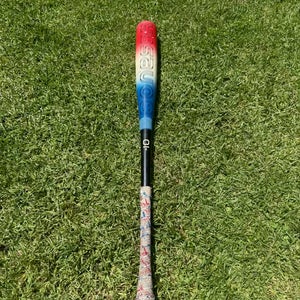 BONESABER HYBRID LONE STAR EDITION USA BASEBALL BAT 31" Drop 10  (Used w/ chipped paint)
