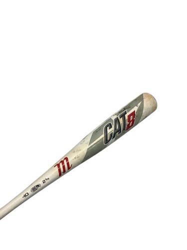 Used Marucci CAT 8 -10 BB/SB USSSA 2 3/4 Bat White 30" 11347-S000254130