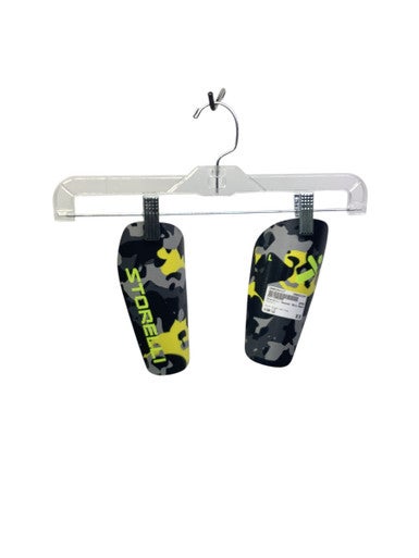 Used Storelli Soccer Shin Guards Adult Black And Grey LG 11347-S000254127