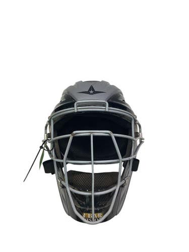 Used All Star ALL STAR CATCHERS HELMET Catchers Helmet w/Mask Grey One Size 11347-S000254124