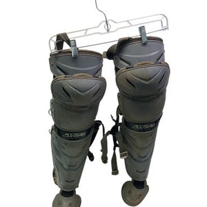 Used All Star ALL STAR SHIN GUARDS Catchers Leg Guards Grey Adult 11347-S000254122