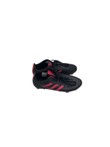 Used Adidas Soccer Cleats Black And Pink Junior 04 11347-S000254116