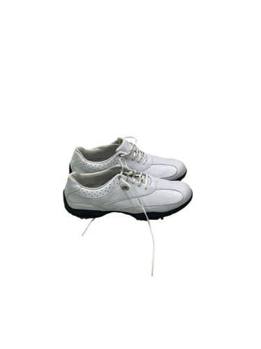 Used Adidas Z-TRACTION Womens Golf Shoes White Senior 9 11347-S000254114
