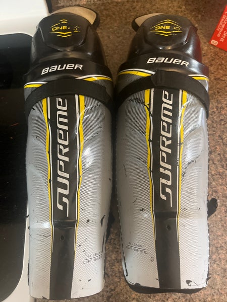 Senior Bauer Supreme One40 14" Shin Pads (Used)