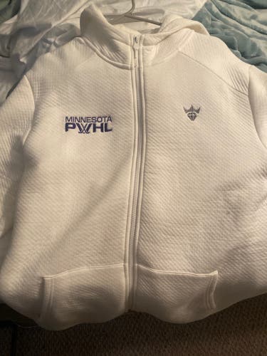 PWHL MN White Women's Large/Extra Large Sweatshirt (New)