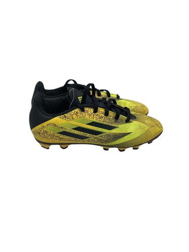 Used Adidas Soccer Cleats Yellow Junior 04 11347-S000254270