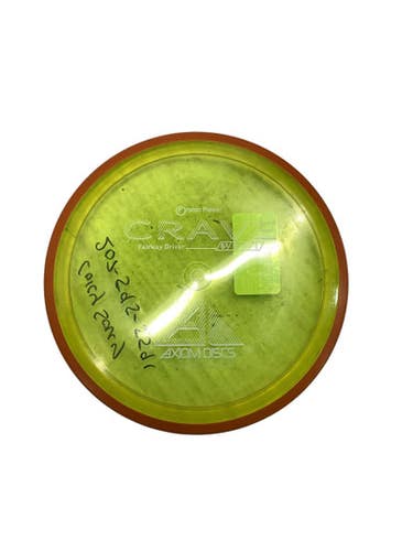 Used Axiom CRAVE Disc Golf Driver Green 166g 11347-S000254222