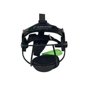 Used Champro CHAMPRO BLACK FIELDERS MASK BB/SB Fielders Mask Black One Size 11347-S000254217