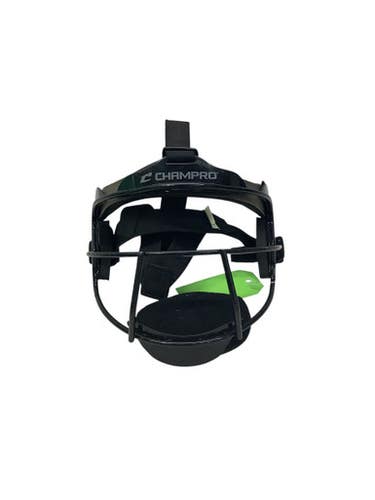 Used Champro CHAMPRO BLACK FIELDERS MASK BB/SB Fielders Mask Black One Size 11347-S000254217