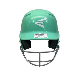 Used Easton MINT HELMET Batting Helmet w/Mask Turquoise One Size 11347-S000254216