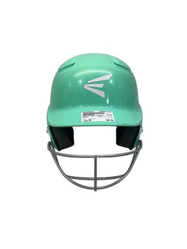 Used Easton MINT HELMET Batting Helmet w/Mask Turquoise One Size 11347-S000254216