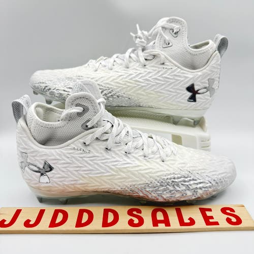 Under Armour Spotlight Clone 3.0 MC Football Cleats 3026334-100 Men’s Sz 13
New Without Box