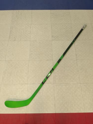 Junior CCM RibCor 76K Left Hand Hockey Stick, P28 Curve, 50 Flex (New)