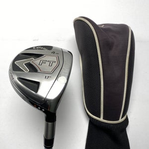 Callaway 2008 FT 4 Fairway Wood 17* Fujikura E Fit-On 160 Senior Graphite RH HC