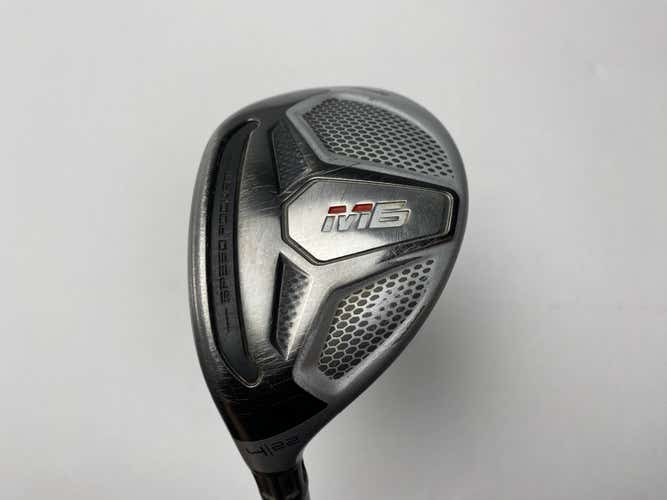 Taylormade M6 4 Hybrid 22* Fujikura Atmos 6R Regular Graphite Mens LH