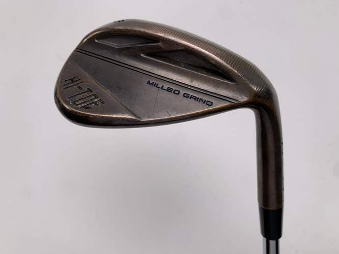 TaylorMade Milled Grind Hi-Toe 3 Copper 58* 7 KBS Hi-Rev 2.0 Wedge Steel Mens RH