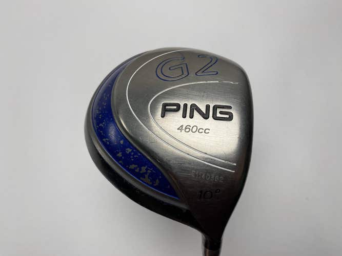 Ping G2 EZ Driver 10* Aldila NV Green 65g Stiff Graphite Mens RH