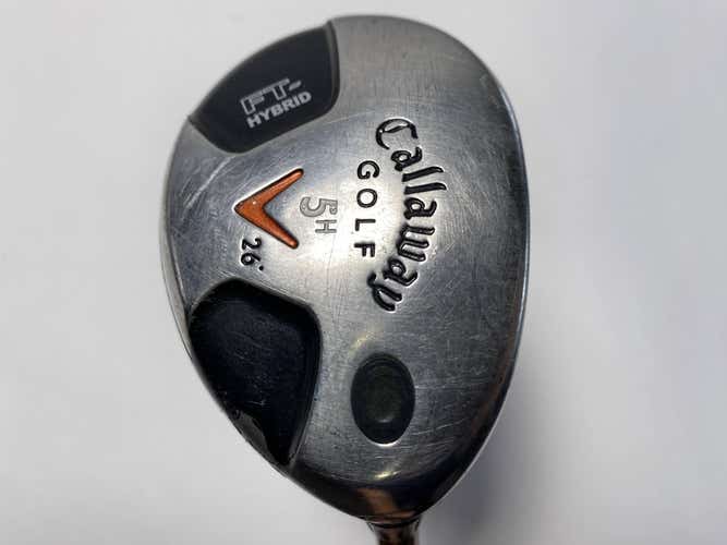 Callaway Fusion FT Hybrid 5 Hybrid 26* Aldila NVS Hybrid 70g Ladies RH