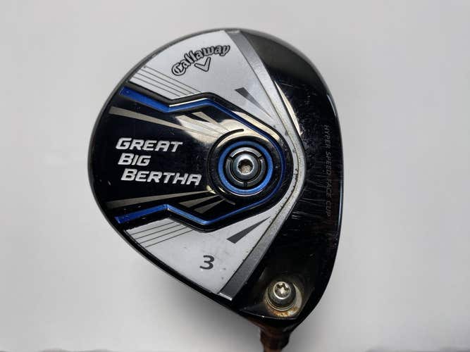 Callaway Great Big Bertha 2015 3 Fairway Wood 15* Bassara E42x5ct 42g Ladies RH