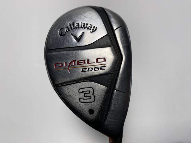 Callaway Diablo Edge Tour 3 Hybrid 21* 75g Stiff Graphite Mens RH