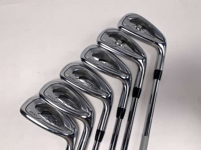 Titleist T200 Iron Set 6-PW+GW True Temper AMT S300 Black Stiff RH