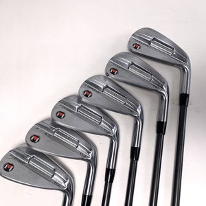 Maltby Forged TS1 Iron Set 5-PW Rapport Core Blue 70g Regular Graphite Mens RH