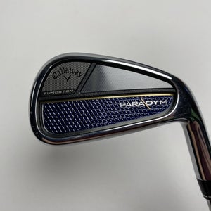 Callaway Paradym Single 7 Iron True Temper Elevate MPH 95g Stiff Steel Mens RH
