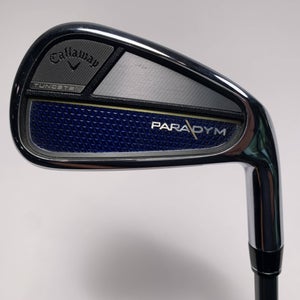 Callaway Paradym Single 7 Iron Project X HZRDUS 6.0 75g Stiff Graphite Mens RH