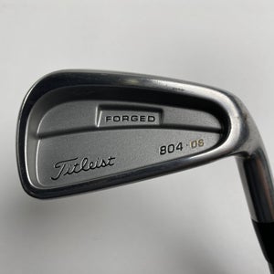 Titleist 804.OS Single 6 Iron 3980 Stiff Graphite Mens RH