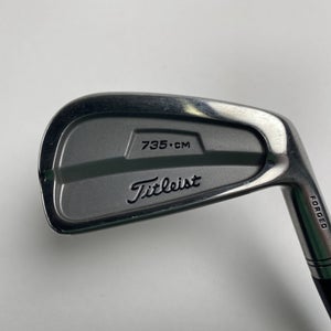 Titleist 735.CM Chrome Single 6 Iron NS Pro 970 Regular Steel Mens RH