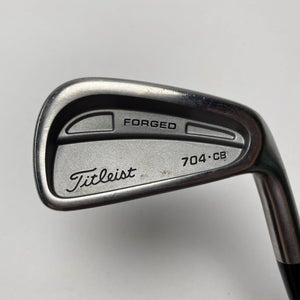 Titleist 704.CB Single 6 Iron True Temper Dynamic Gold S300 Stiff Steel Mens RH