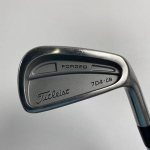 Titleist 704.CB Single 6 Iron True Temper Dynamic Gold S300 Stiff Steel Mens RH