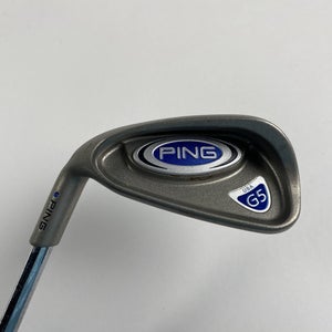 Ping G5 Single 6 Iron Blue Dot 1* Up Stiff Steel Mens LH