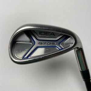Adams Idea A7 OS Single 9 Iron Grafalloy ProLaunch AXIS Senior Graphite Mens RH