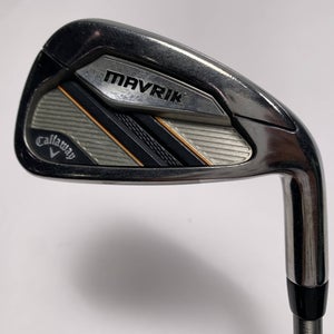 Callaway Mavrik Single 7 Iron AeroTech SteelFiber i70 Regular RH Midsize Grip