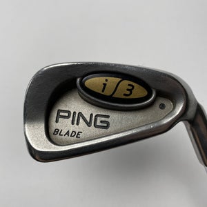 Ping i3 Blade Single 6 Iron Black Dot Cushin JZ Regular Steel RH Midsize Grip