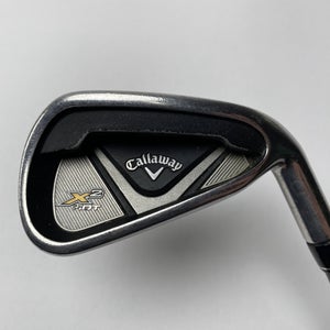 Callaway X2 Hot Single 6 Iron 2* Flat 60g Regular Graphite Mens RH