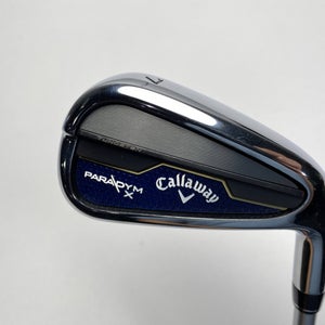 Callaway Paradym X Single 7 Iron Aldila Ascent 50g Senior Graphite Mens RH