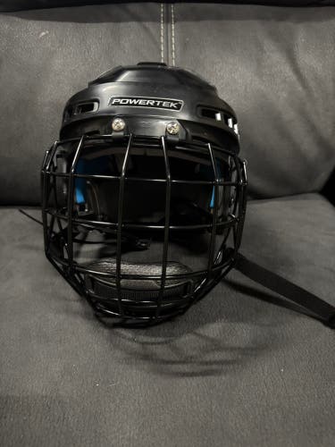 Powertek Junior V3.0 Ice Hockey Helmet SM