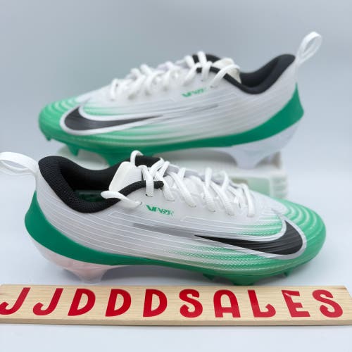 Nike Vapor Speed 3 Football Cleats White Green HM8849-100 Men’s Sz 8 NEW

New Without Box